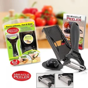 Miracle Peeler Taglia Affetta Verdure Julienne E Frutta Grattugia Sbucciatore