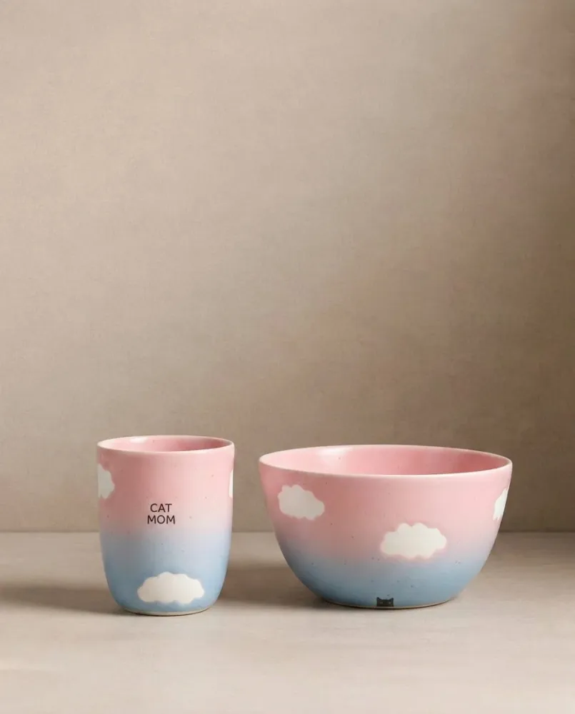 Cloud Sunset Set mamma gatto da 2 pezzi MT