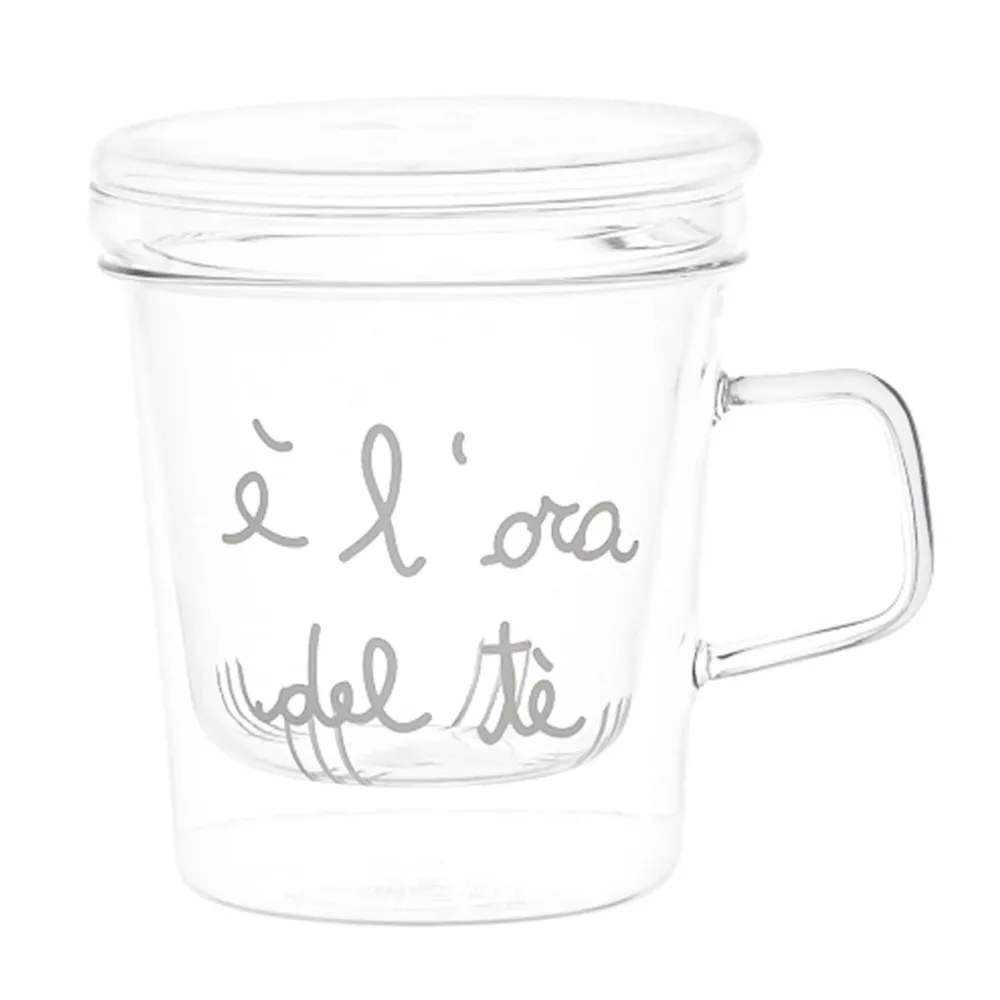Mug con Infusore E' l'Ora Del Tè