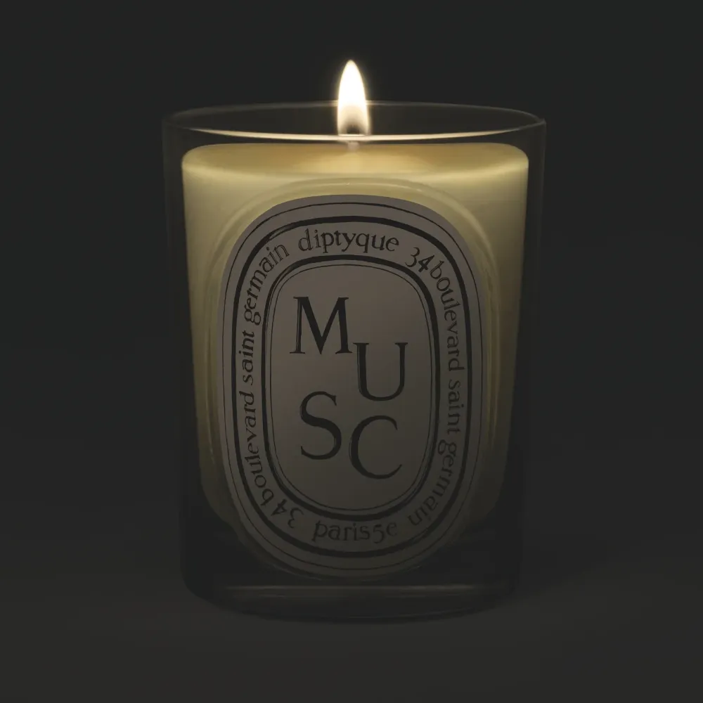 Musc Diptyque Candela profumata