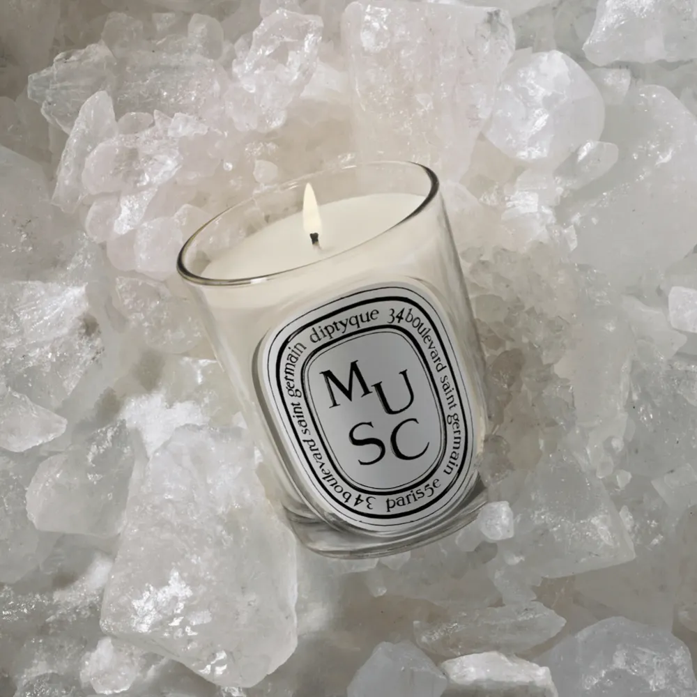 Musc Diptyque Candela profumata