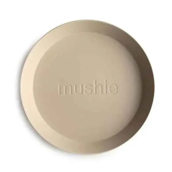 Mushie® Set due piatti Vanilla