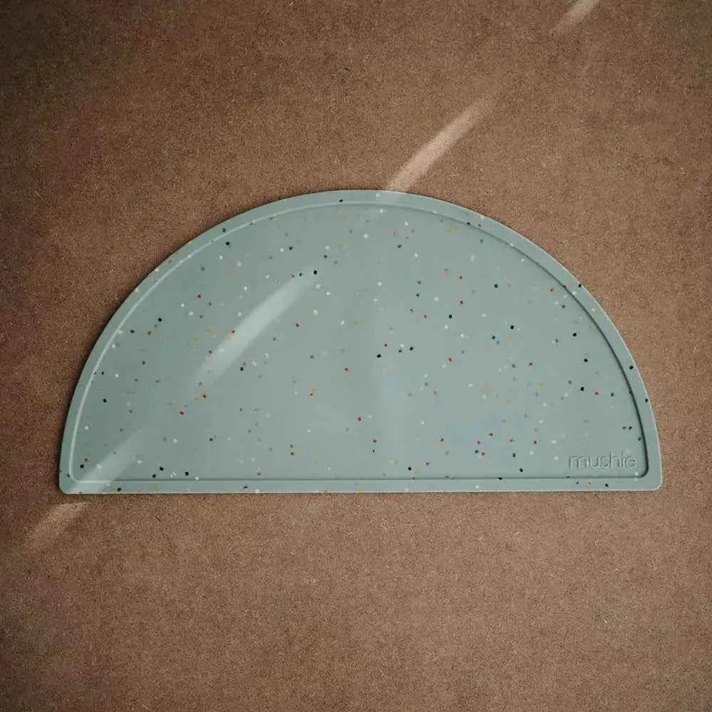 Mushie® Set per la prima pappa Cambridge Blue