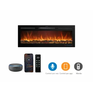 Mystflame Galaxy 36 Pro NEW WiFi Camino Elettrico con Suono (L××P) 914×450×140 mm
