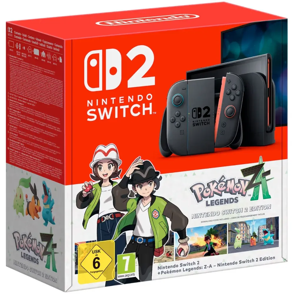 Nintendo Switch 2 + Leggende Pokemon Z- 256 GB Touch screen Wi-Fi Nero