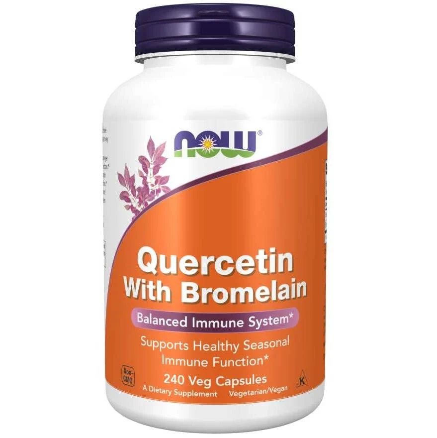 NOW QUERCETINA CON BROMELINA 240 capsule.