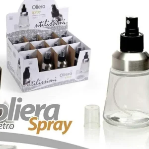 Oliera Spray 120 Ml Bottiglia Spruzzatore Olio Vetro Condimento Insalata 813122
