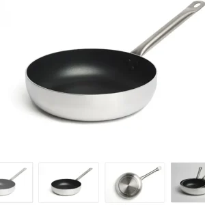 Padella alluminio profondo 3mm induzione d.36cm croscat