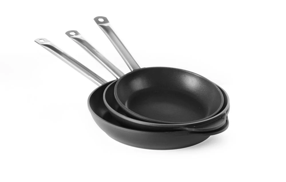 Padella di fritta induzione per versamento alluminio Hendi ⌀250x50mm