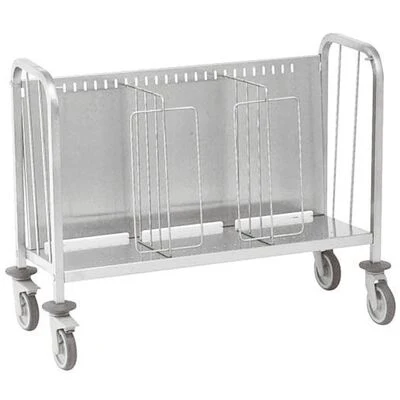 Paderno Carrello Portapiatti Inox