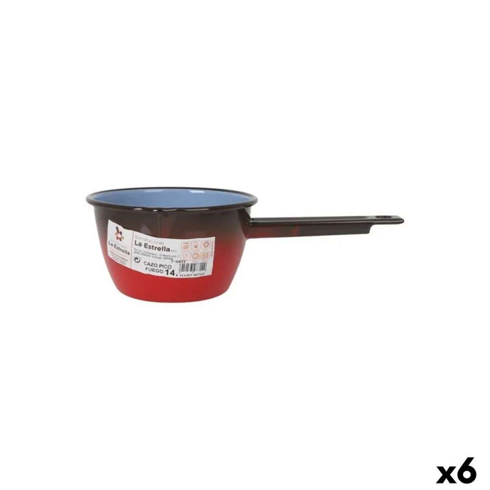 Paiolo La Estrella Fuego 1,1 L 28,8 x 15,3 x 9 cm (6 Unità)