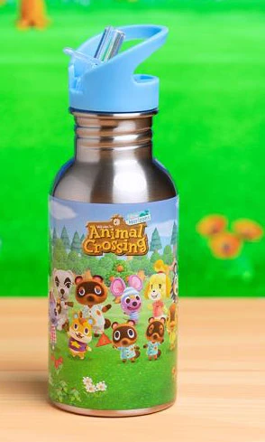 Paladone Borraccia Metallica Animal Crossing