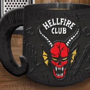 Paladone Tazza Stranger Things Hellfire Club Black