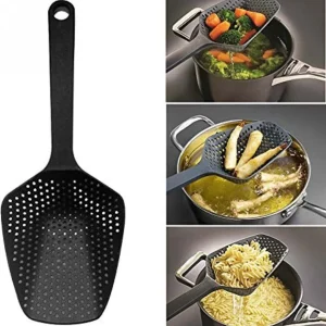 Paletta Scola Pasta Verdure Filtro Colino Acqua Strumenti Cucina Cottura Plastica