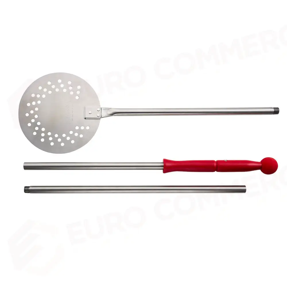PALETTINO PIZZA SMONTABILE FORATO INOX Ø20-TOT.170CM - 236116S - PIAZZA