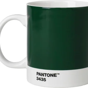 Pantone copenhagen Tazza – 375 ml, Ø 8,5 cm, porcellana, verde scuro