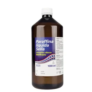 PARAFFINA LIQUIDA MD LASSATIVO OLEOSO LUBRIFICANTE 1 LITRO SELLA