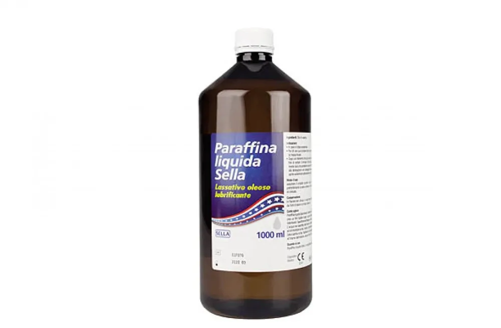 PARAFFINA LIQUIDA MD LASSATIVO OLEOSO LUBRIFICANTE 1 LITRO SELLA