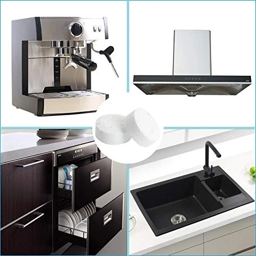 Pastiglie Pulenti per Macchina del Caffè,Coffee Machine Cleaning...