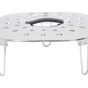 PATISSE paraspruzzi accessori per frittura ad aria quadrato 21x21x3 cm acciaio inox/silicone
