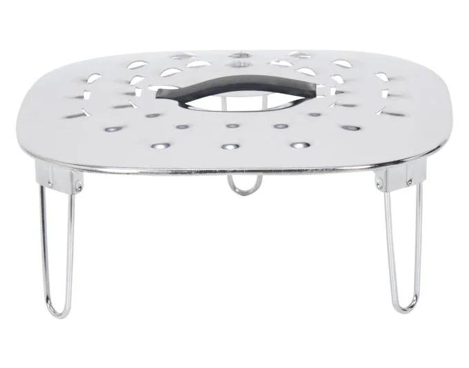 PATISSE paraspruzzi accessori per frittura ad aria quadrato 21x21x3 cm acciaio inox/silicone