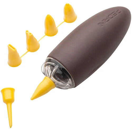 Penna Decoratrice Pennovo con 6 Beccucci per Dolci Decorazione Torte Pedrini
