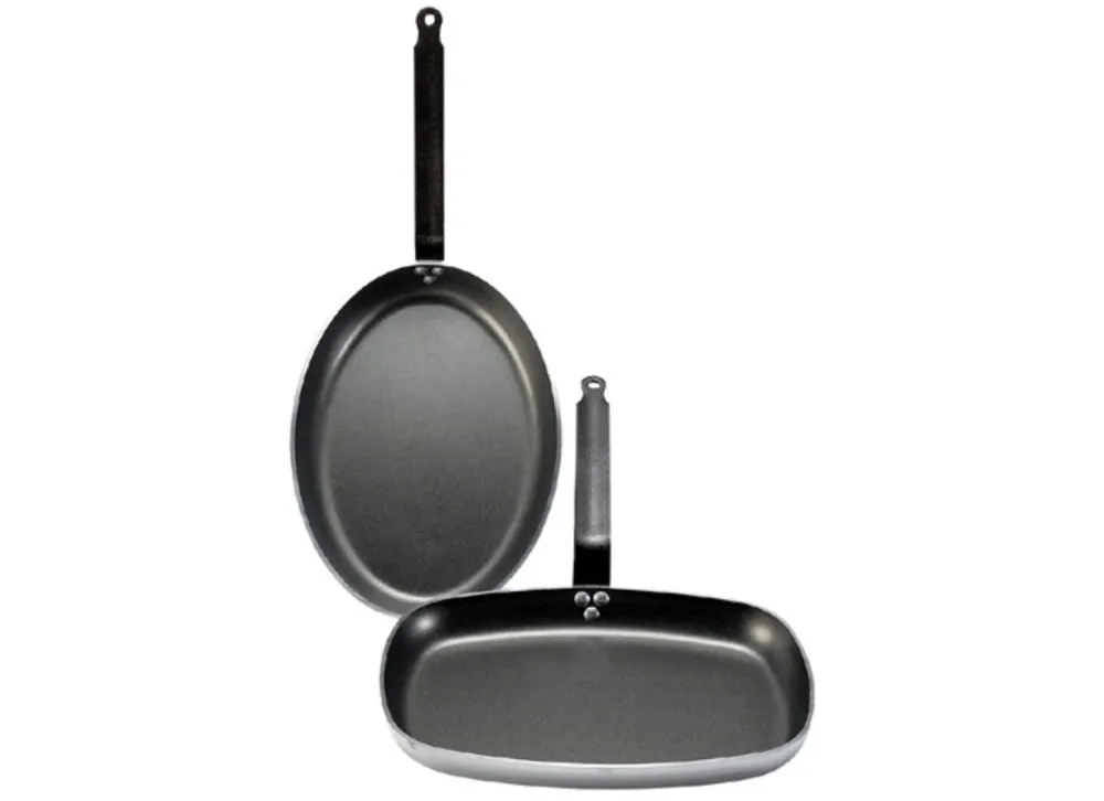 Pesce Choc Pan Oval Alluminio non -Stizio 40x28cm