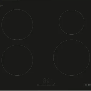 Piano Cottura Induzione Bosch PUE611BB5J 4 Fuochi (L59,2xP52,2) Vetro Ceramica Nero