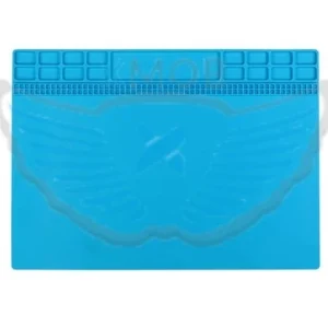 PIANO DA LAVORO BLU SILICONE 35CM X 25CM