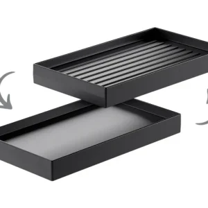 Piastra grill reversibile STÖCKLI per CheeseGrill 2 19,9x11,5x2,3 cm