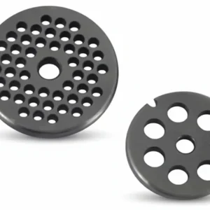 Piastre Acciaio Temprato Per Tritacarne Manuali- - N°10/12 Foro Mm.12 - 1 Blister Reber
