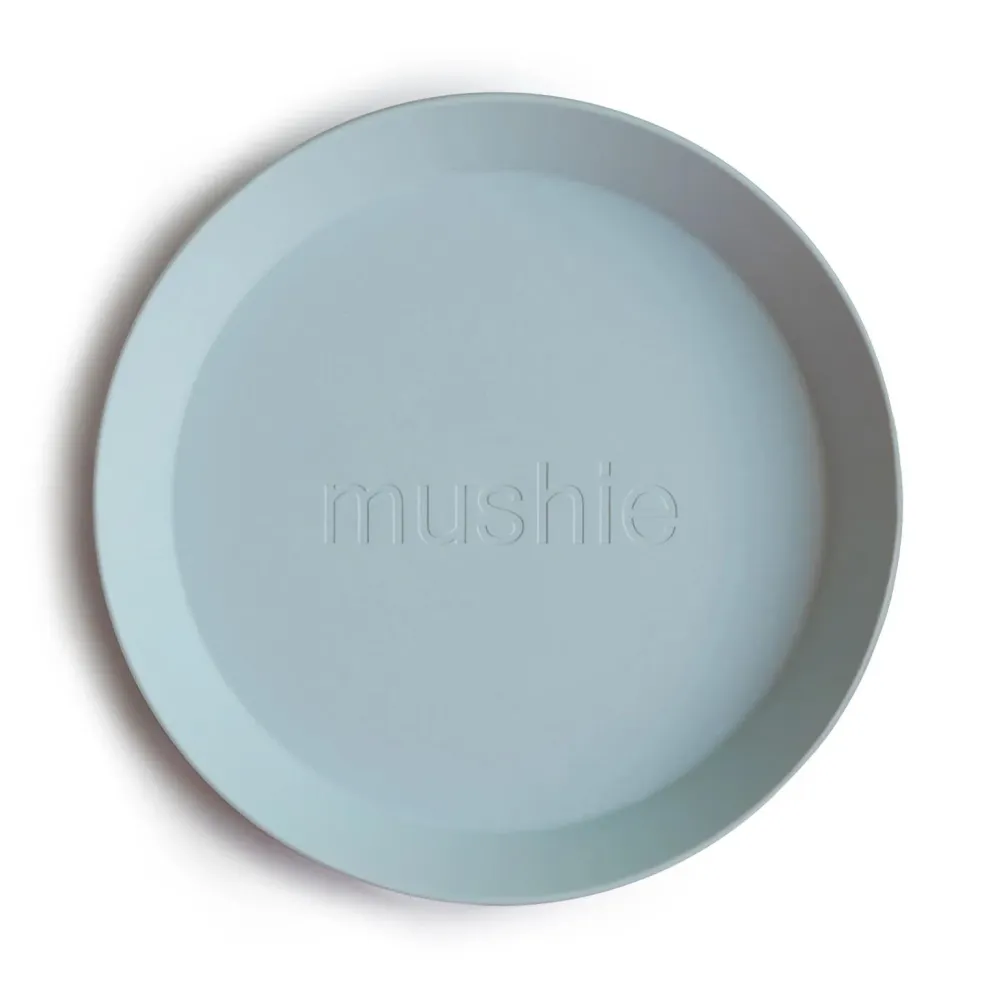 2 piatti round Powder Blue