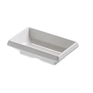 Piattino Melamina Cm.9,5x6x3h Bianco