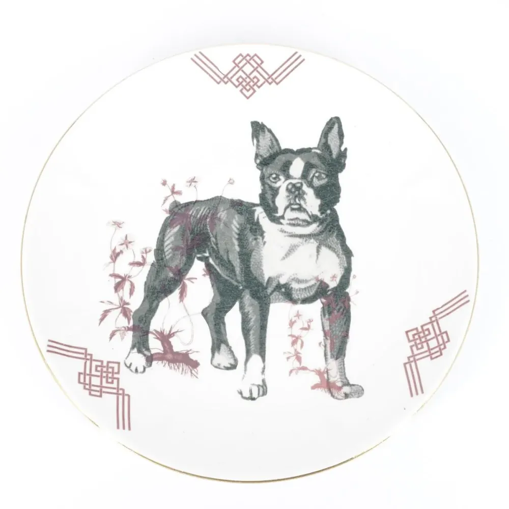 Piatto tè BULLDOG FRANCESE