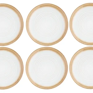 Piatto COSMOS Ø27,5 cm - 6 pezzi - Crema