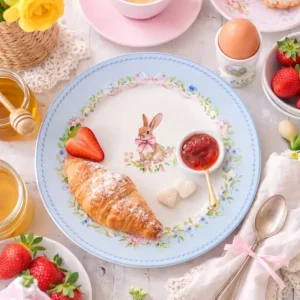 Piatto Dessert 19 cm Easter Joy Bunny Isabelle Rose