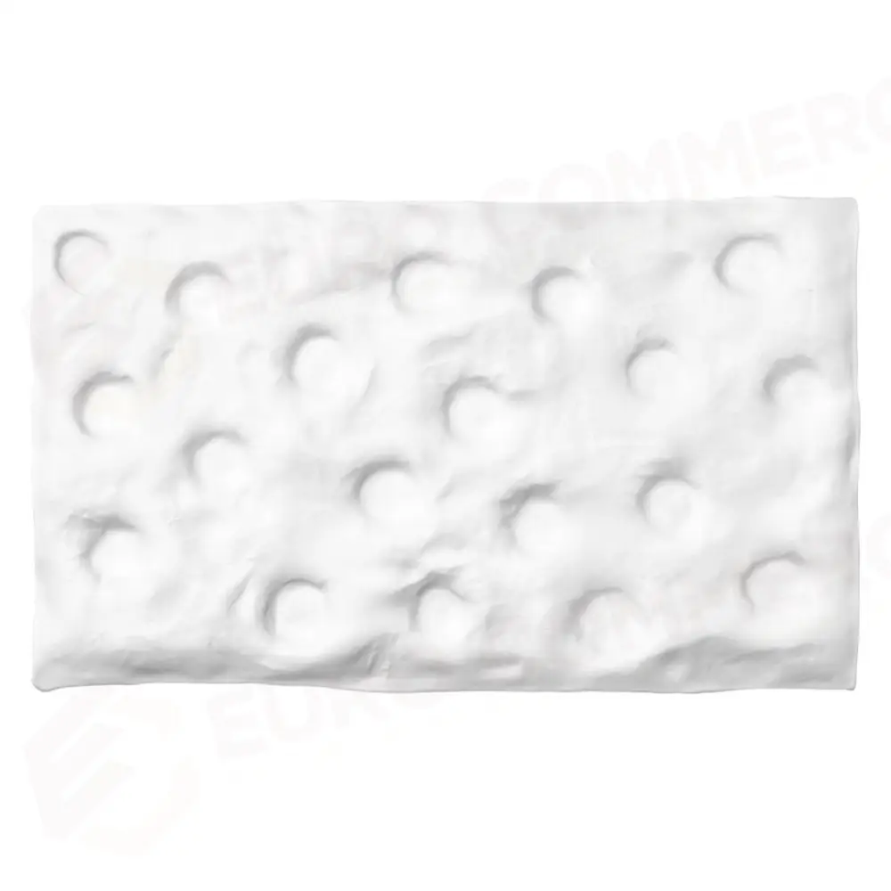 PIATTO RETT.FORO CM. 37X21,5 SENZA SMALTO MATERIA - MAT.19 - SUMISURA