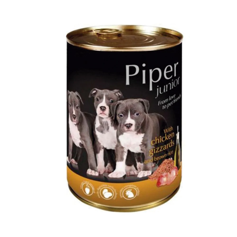 PIPER JUNIOR POLLO VENTRIGLIO RISO INTEGRALE