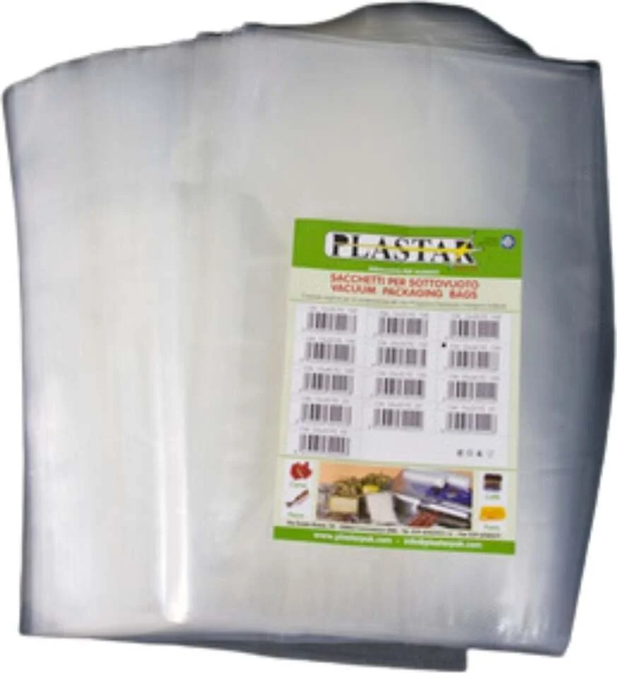 Plastar sacchetti per sottovuoto 15*40 cm confezione da 100pz