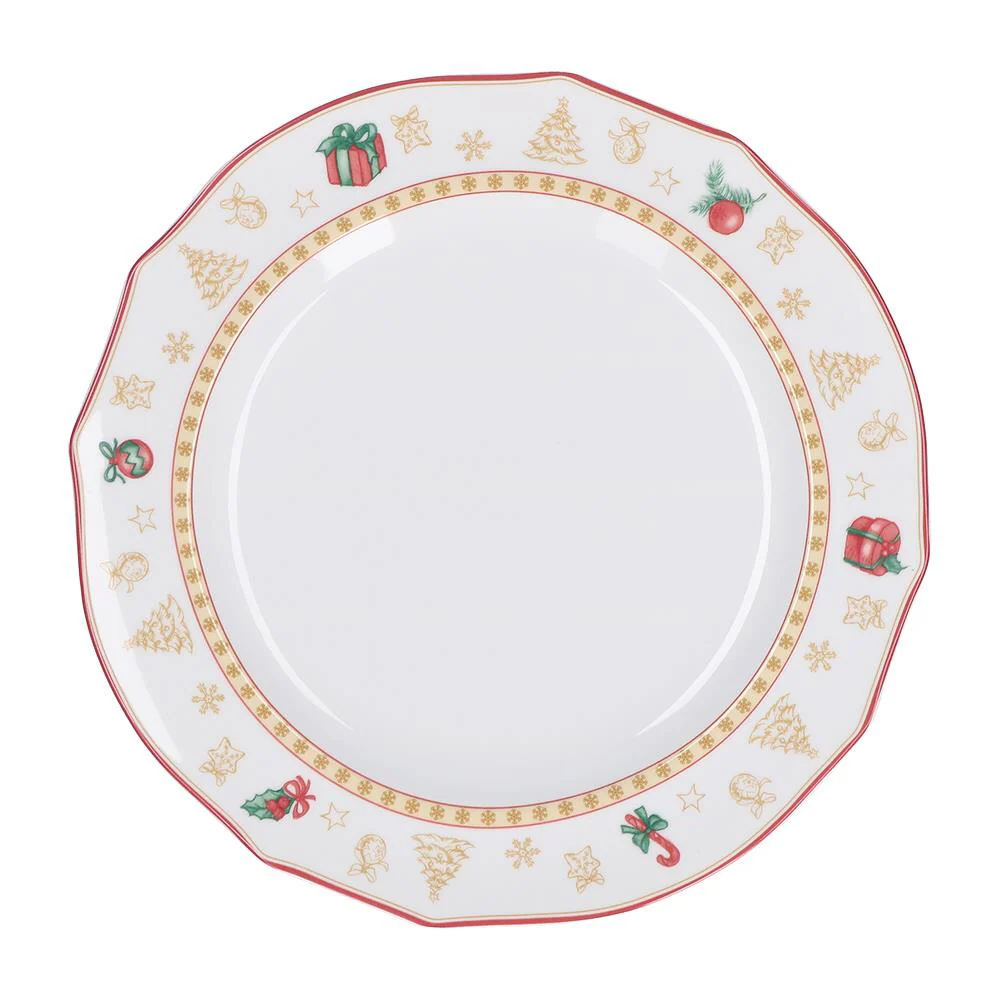 LA PORCELLANA BIANCA Christmas Edition Piatto Segnaposto da Portata 31cm