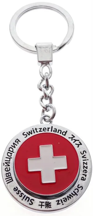 Portachiavi (ruotabile) Croce svizzera