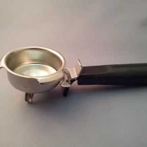 Portafiltro caffe' nero senza filtro inox Quick Mill
