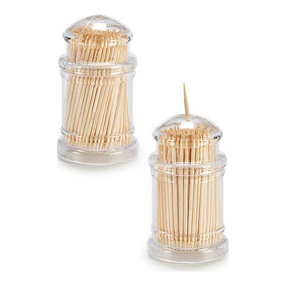 Portastecchini S3606522 Trasparente Metacrilato (2 Pezzi)