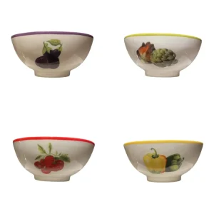 Set 4 ciotoline Mediterranean ceramica inglese Portmeirion