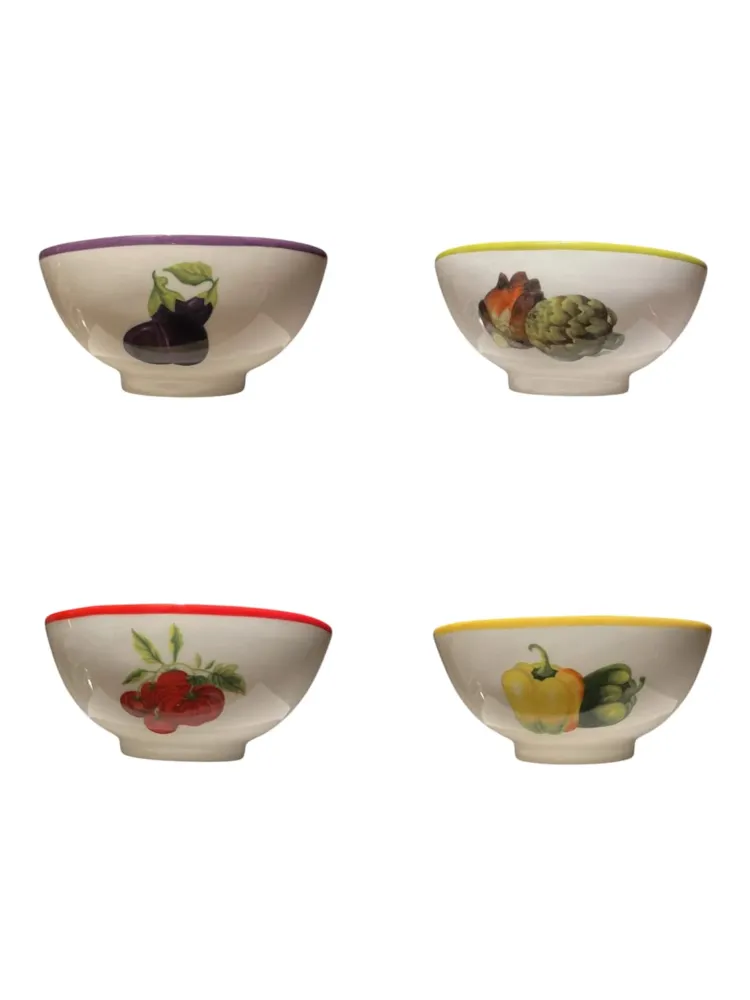 Set 4 ciotoline Mediterranean ceramica inglese Portmeirion