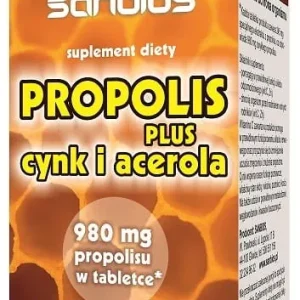 Propolis plus zinco e acerola 60 compresse SANBIOS