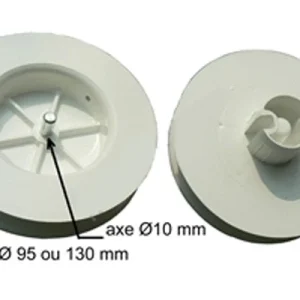 Pulegge cinghia per tubo DEPRAT 40 mm Ø 130 mm