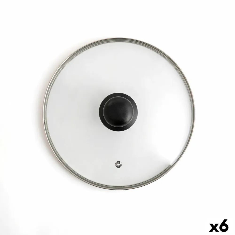 Coperchio per Pentola Quid Renova Trasparente Vetro Ø 20 cm (6 Unità)