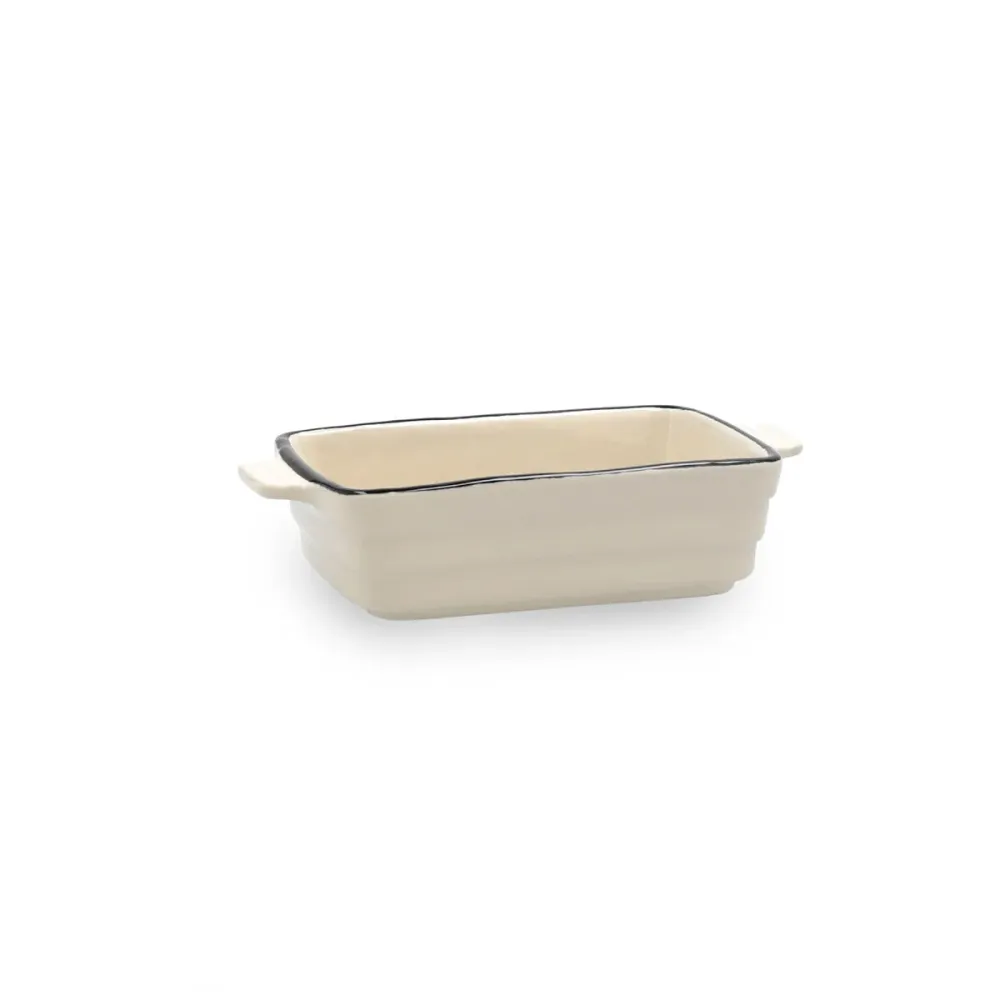 Teglia Quid Cocco Bianco Ceramica 16 x 9 x 4 cm (12 Unità)