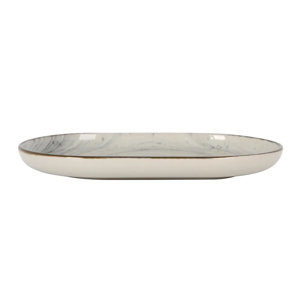 Recipiente de Cozinha La Mediterránea Vortex Oval 20 x 13 x 2 cm (24 Unidades)